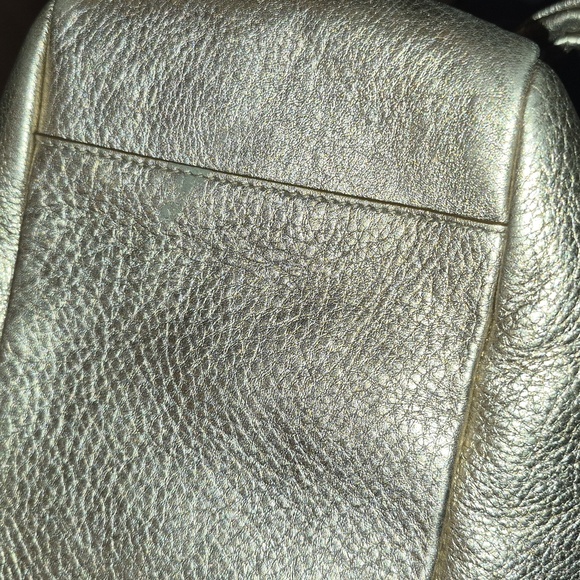 Coach Parker Rose Gold Metallic Hobo Bag - Picture 12 of 14